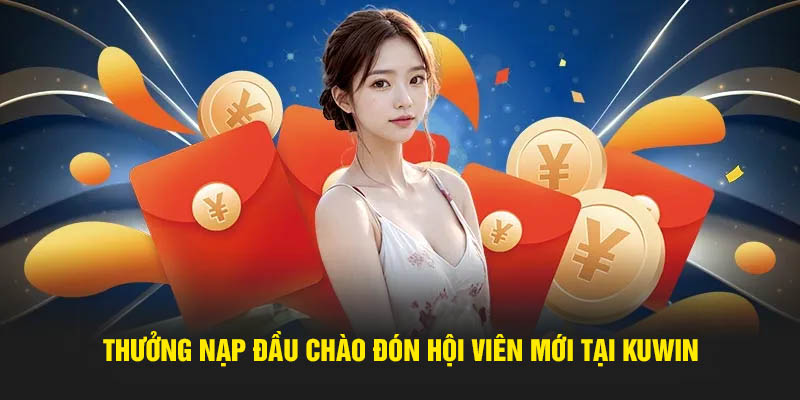 Thưởng nạp đầu chào đón hội viên mới tại Kuwin